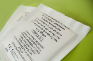 Sterile Gauze Compress 10x10x25