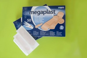 Assorted Adhesive Plasters 50pcs  (4 sizes)
