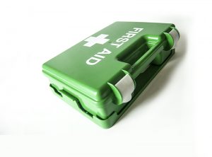 Arean First Aid Box - Green Empty
