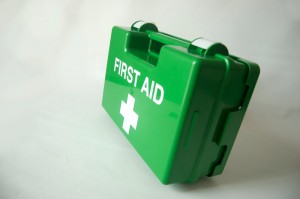 Royal First Aid Box 32 x 21 x 12.5cm Green Empty